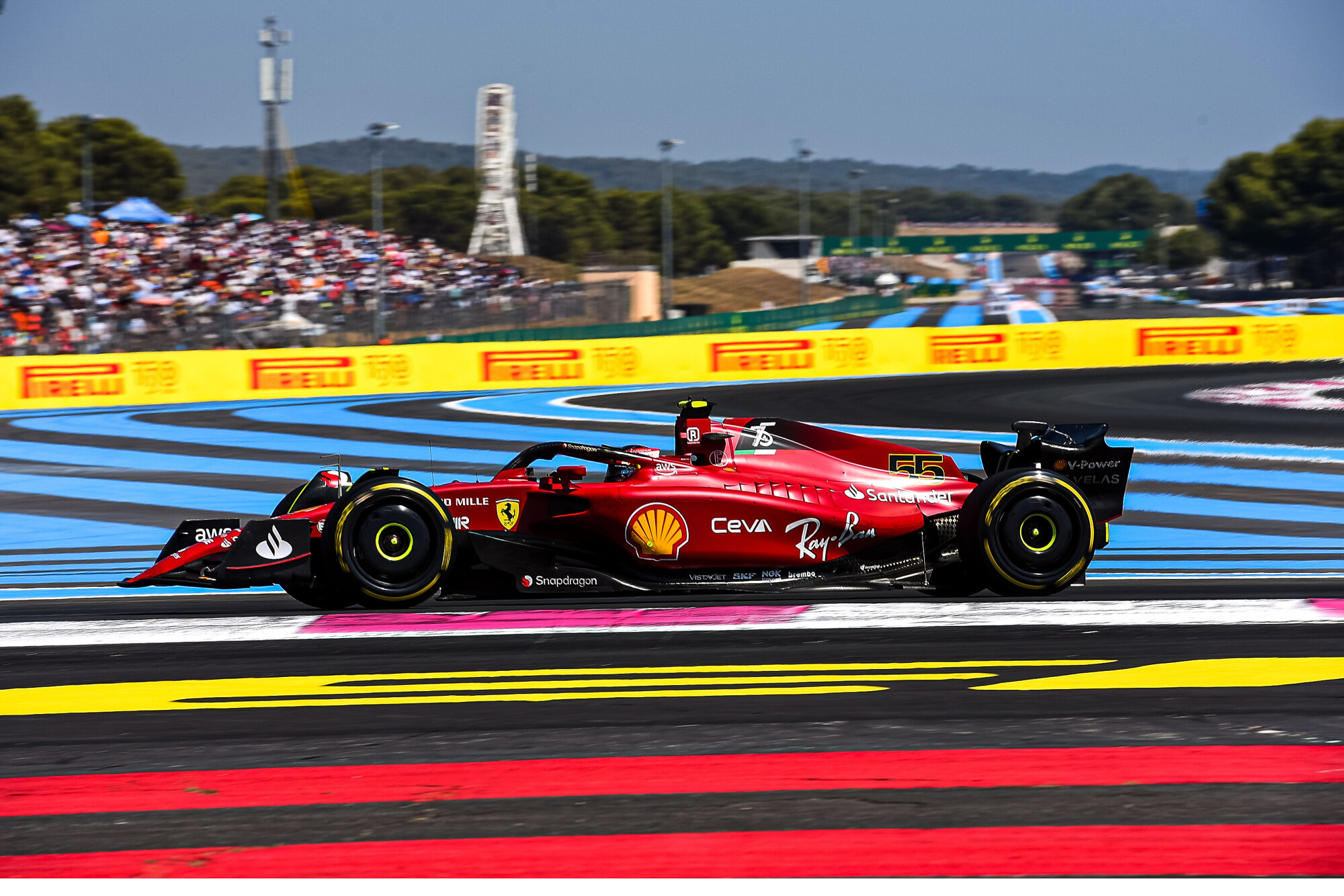 Sainz Ferrari Frankrijk