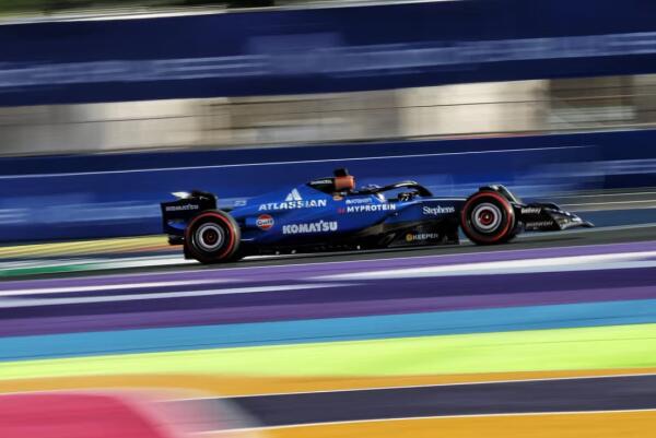 Alexander Albon 2025 Jeddah