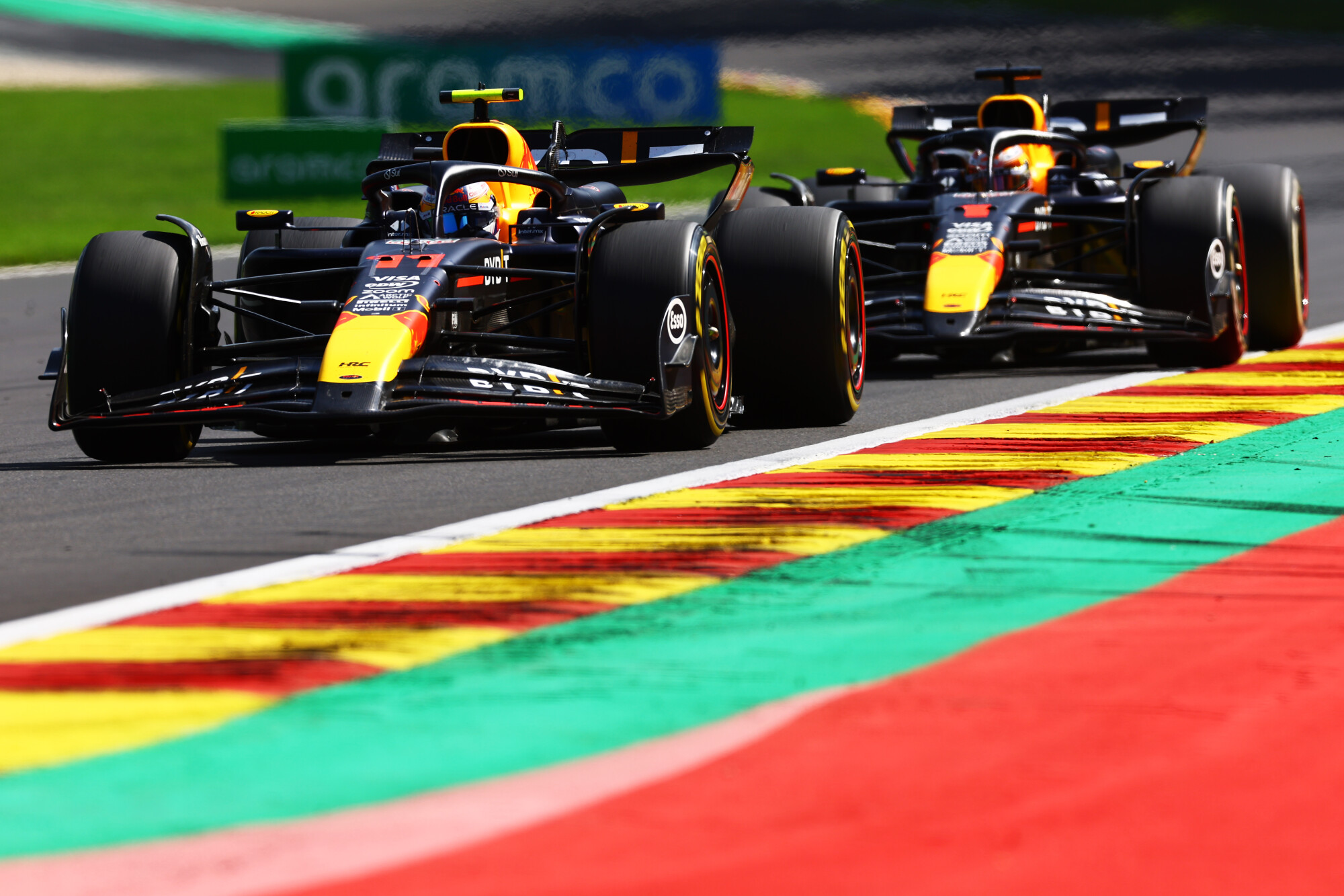 Pérez Verstappen Red Bull Spa