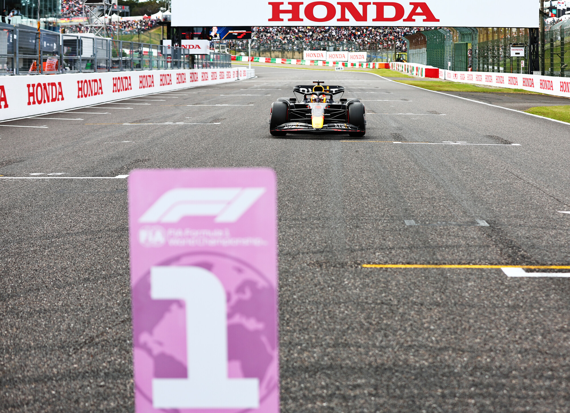 Max Verstappen pole Japan 2022