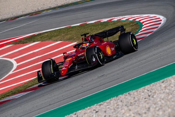 Charles Leclerc in actie