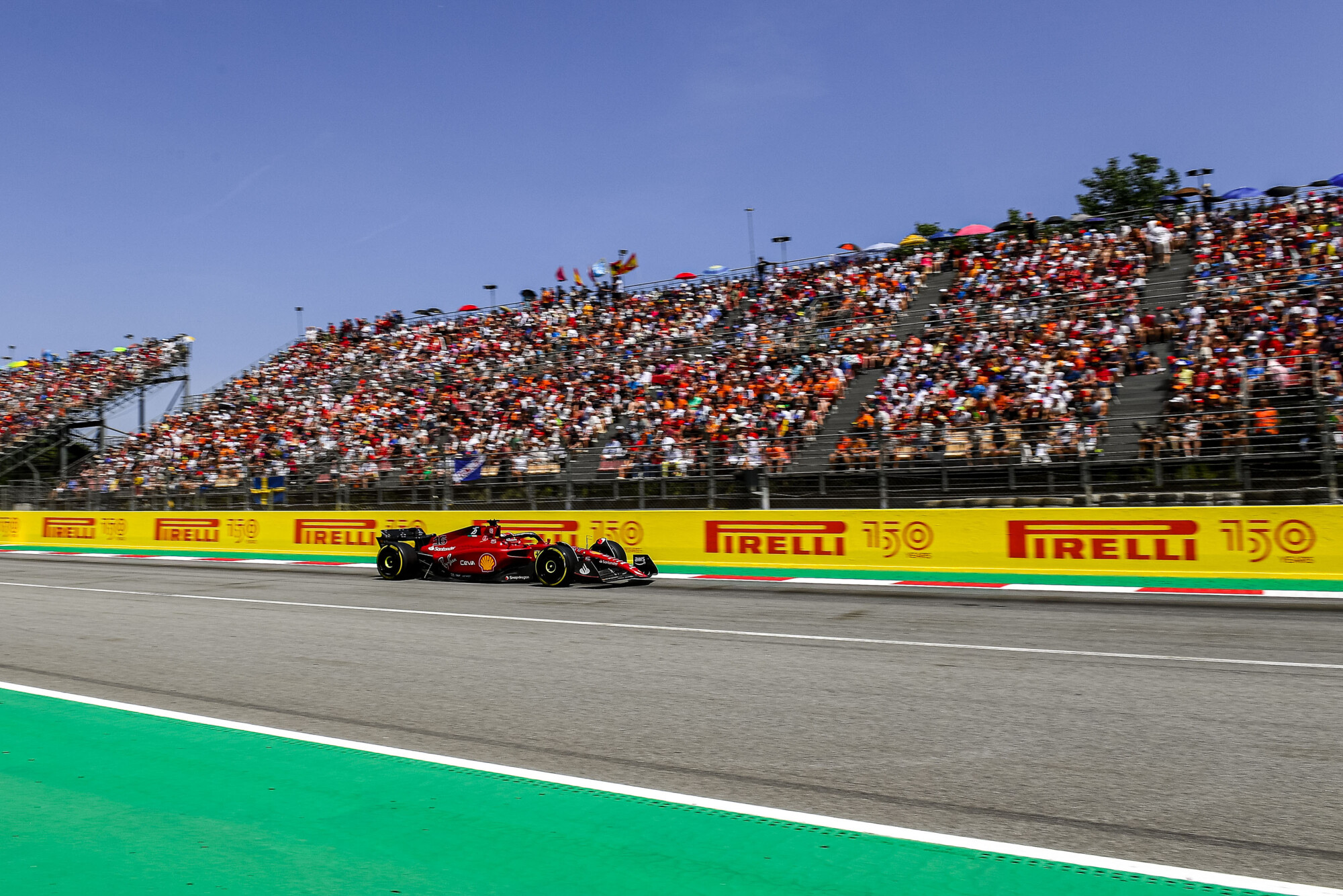 Leclerc Spanje 2022