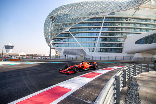 Charles Leclerc - Test Abu Dhabi