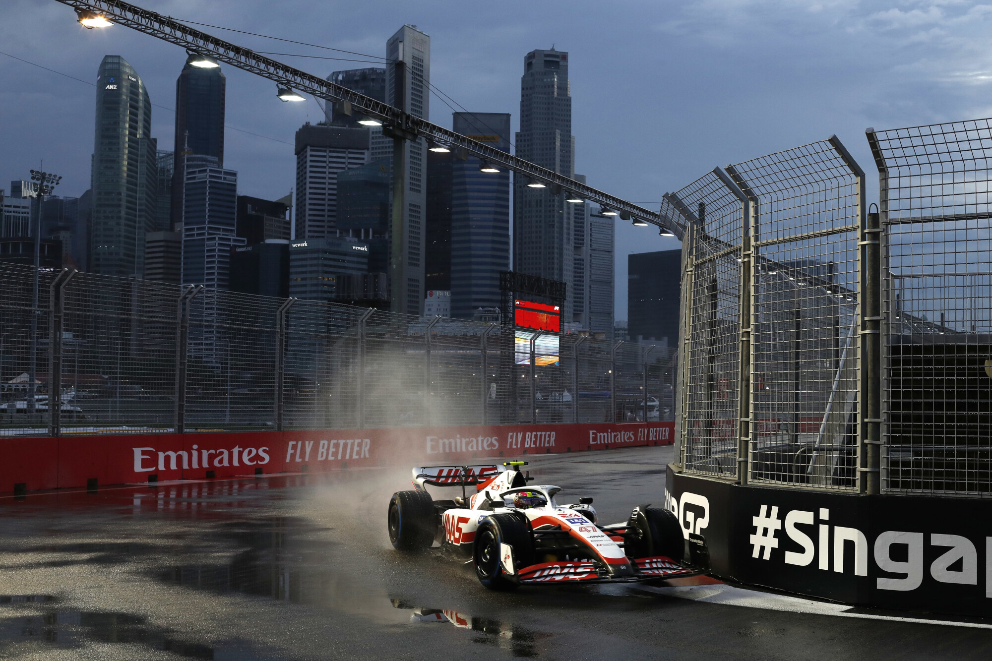 Mick Schumacher Singapore 2022