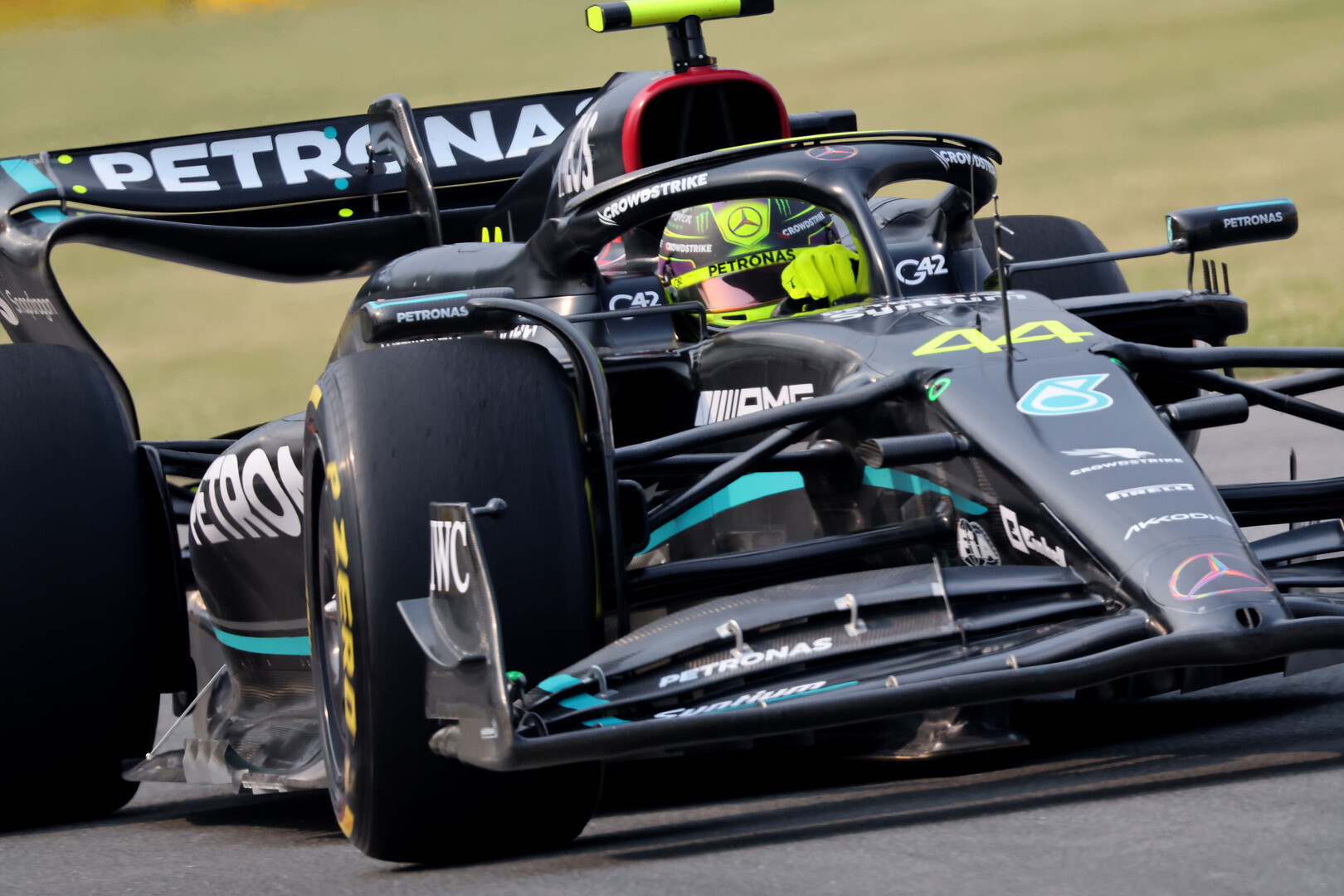 Lewis Hamilton zondag Canada 2023