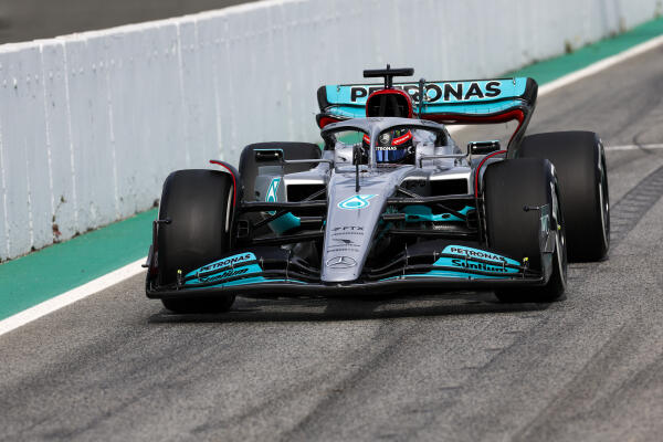 Mercedes dag 2 wintertest