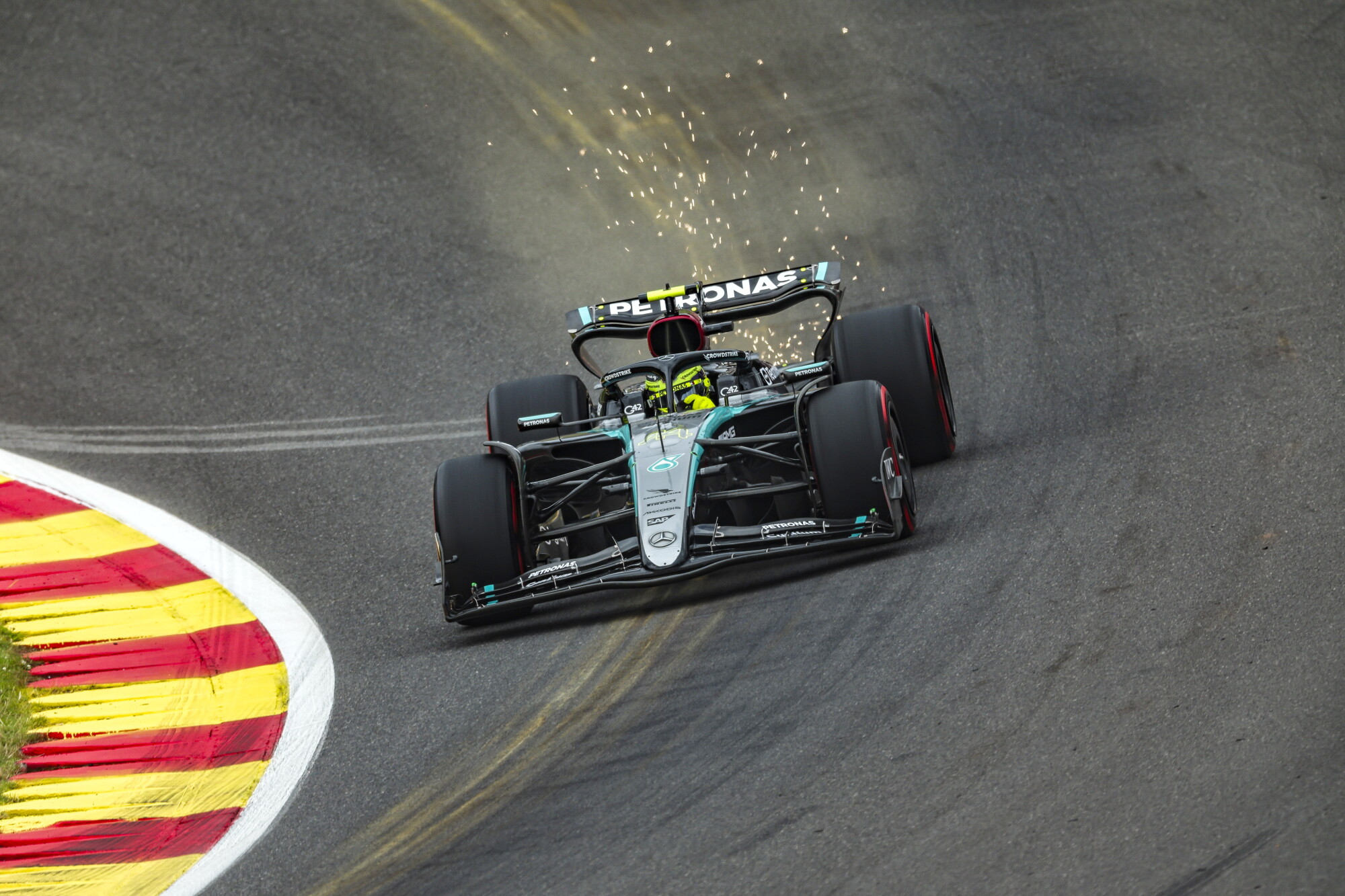 Lewis Hamilton Spa 2024