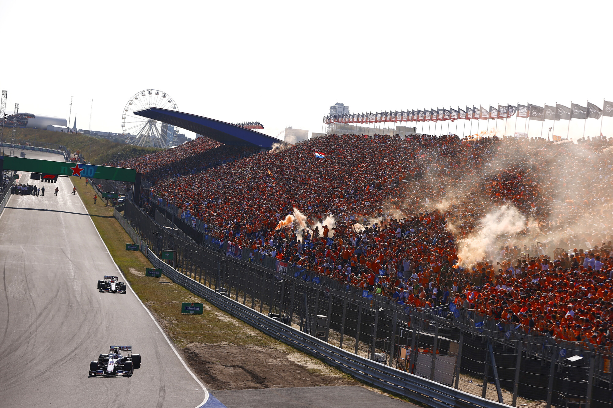 Haas in Zandvoort