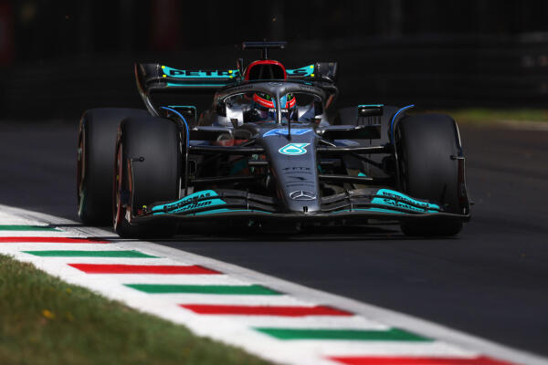 George Russell Mercedes Monza vrijdag