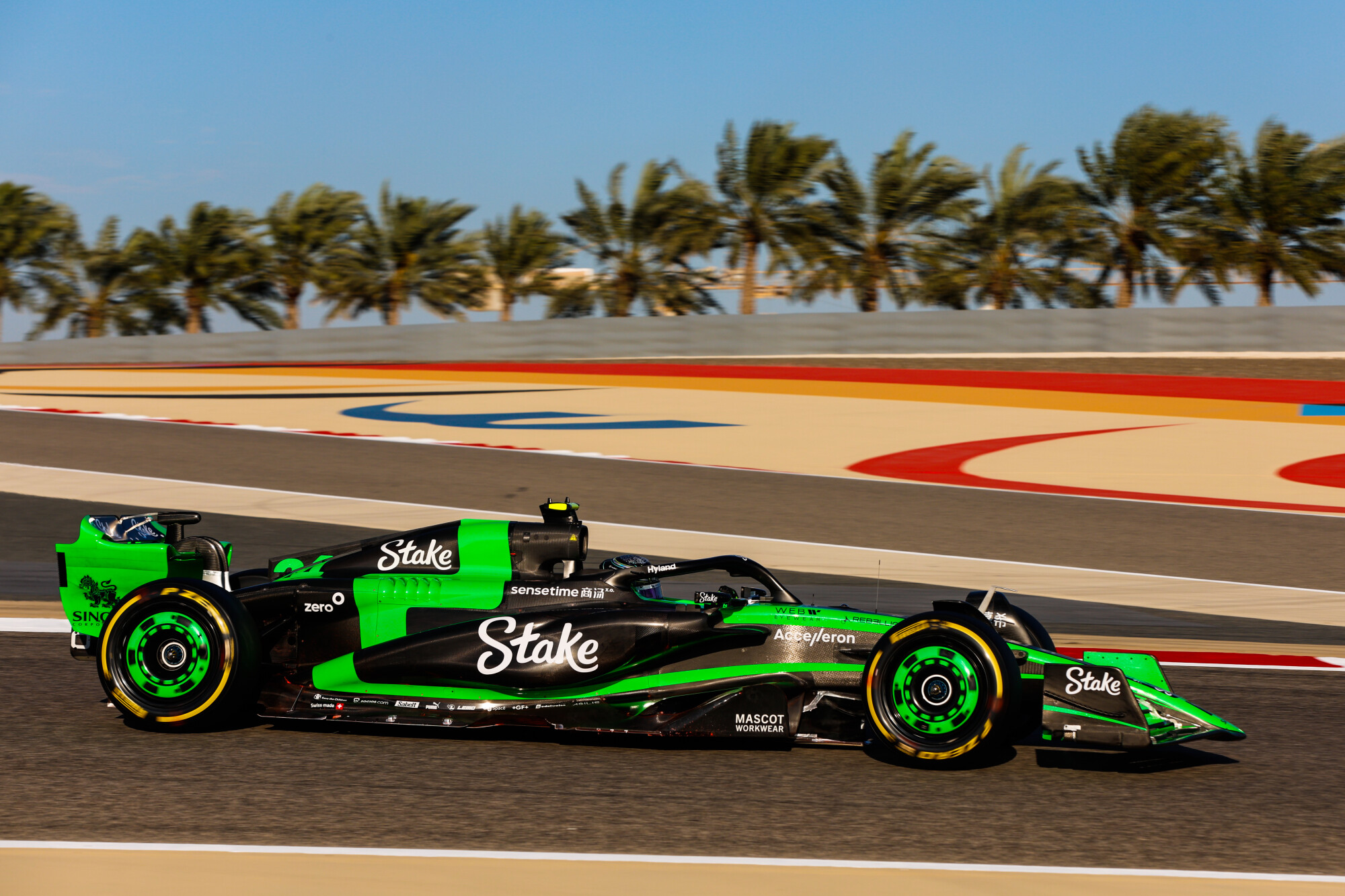 2024 Stake F1 Bahrain pre season